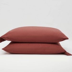 Two Casaluna Jersey Pillowcases